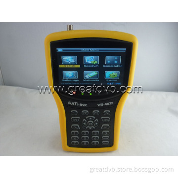 Digital Satellite Finder DVB-S2+Spectrum Satlink Ws-6932 (ws6932 HD)